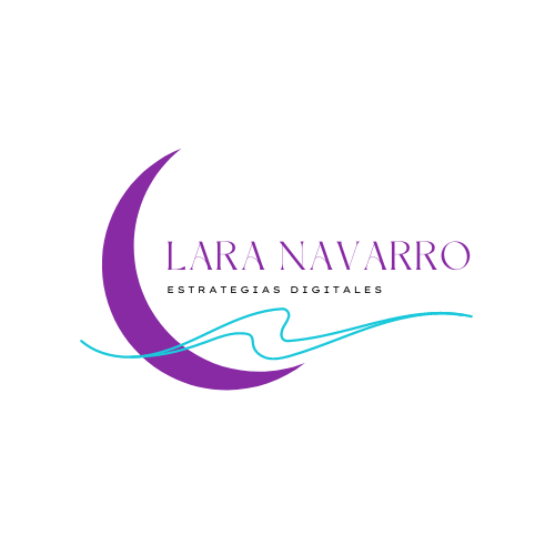 estratega digital lara navarro logo sin fondo